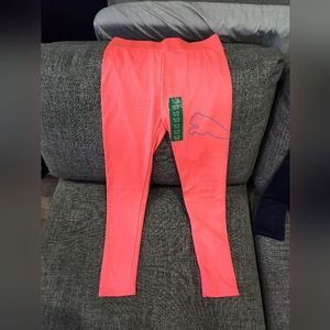 Girls fleece lined leggings